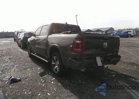 2021 Ram 1500 Laramie 4X4 5'7 Box из США, поврежденный, VIN 1C6SRFJT5MN621485